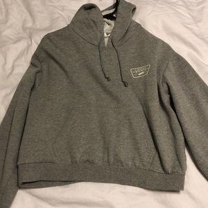 Cropped vans hoodie